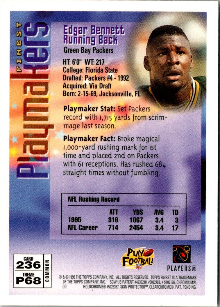 1996 Finest Edgar Bennett