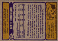 1979 Topps Matt Robinson #267 Rookie