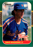 1987 Donruss The Rookies Dave Magadan