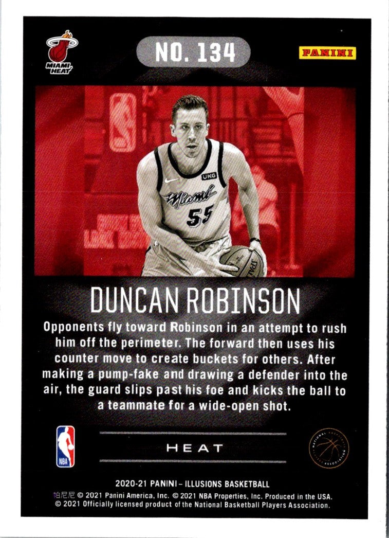 2020 Panini Illusions Duncan Robinson