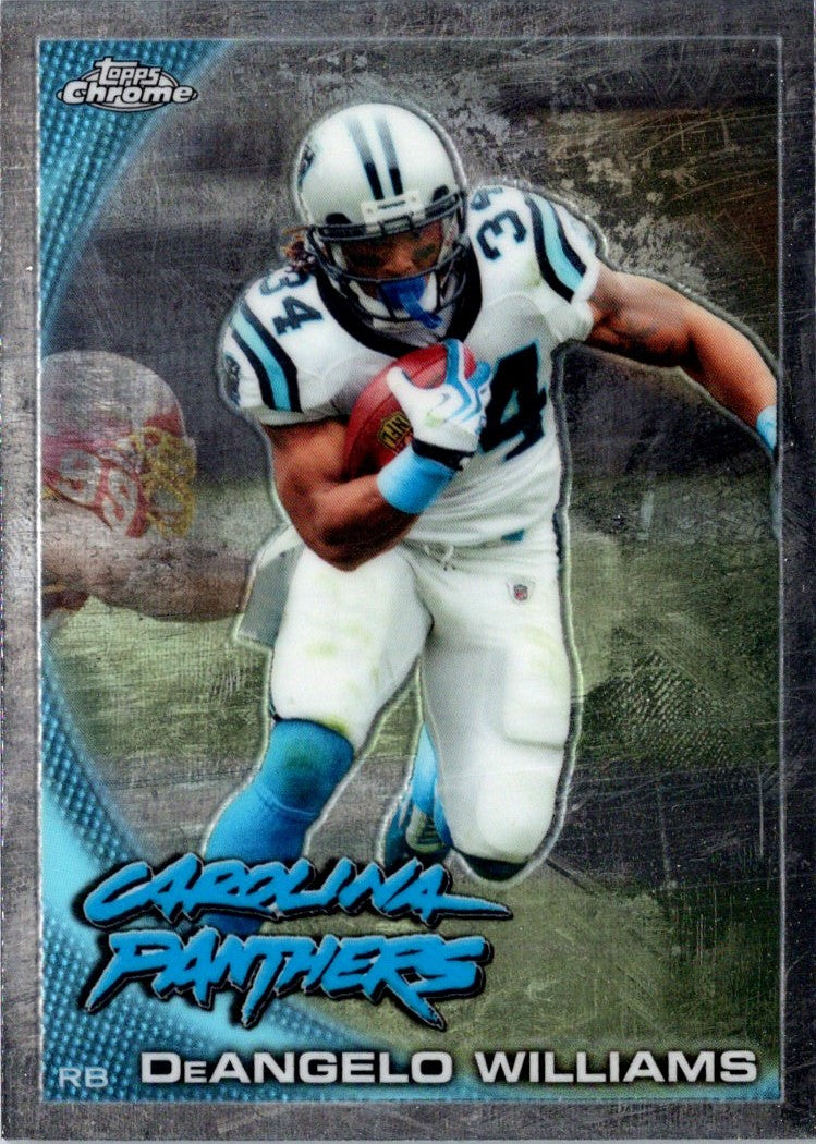 2010 Topps Chrome DeAngelo Williams