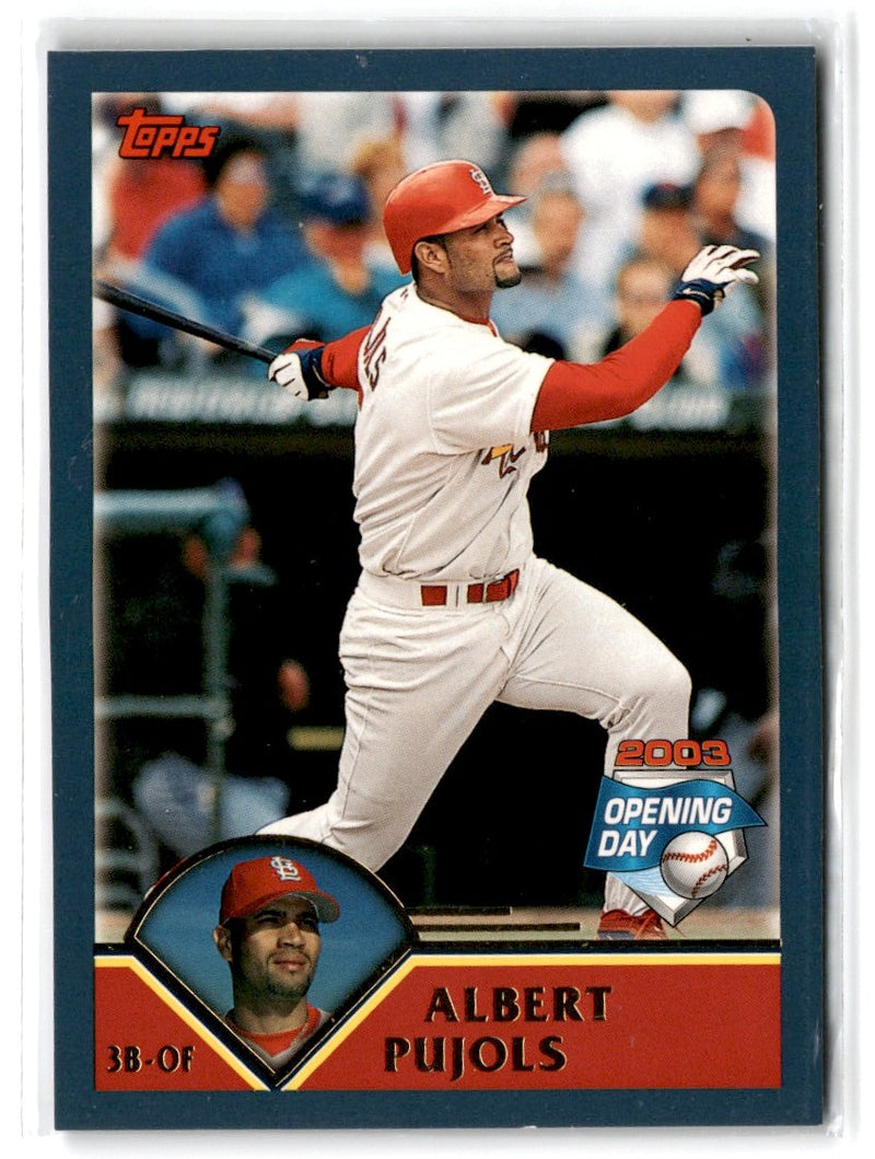 2003 Topps Opening Day Albert Pujols