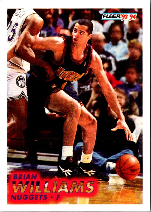 1993 Fleer Brian Williams #279