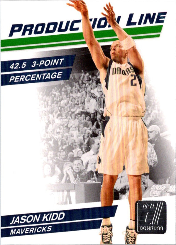 2010 Donruss Production Line Jason Kidd #93 412/999