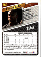 1993 Topps Patrick Bates #650