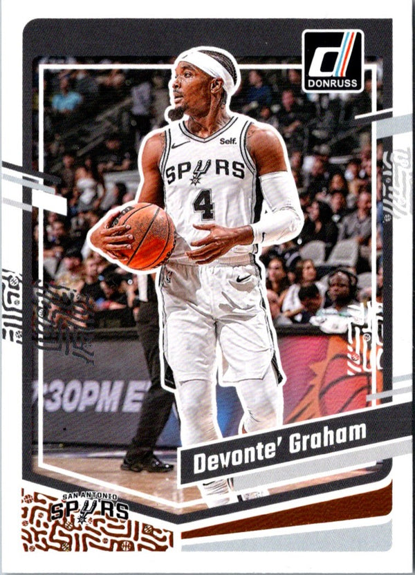 2023 Donruss Devonte' Graham #59