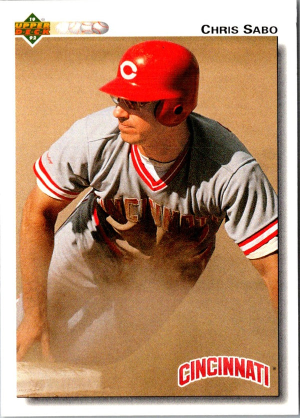 1992 Upper Deck Chris Sabo #123