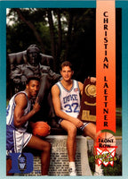 1992 Front Row Draft Picks Christian Laettner #93