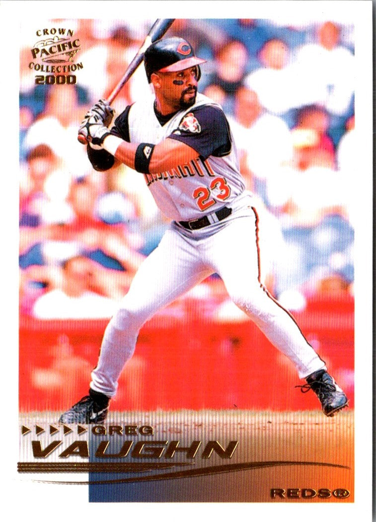 2000 Pacific Crown Collection Greg Vaughn