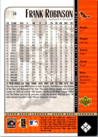 2000 Upper Deck Legends Frank Robinson #50