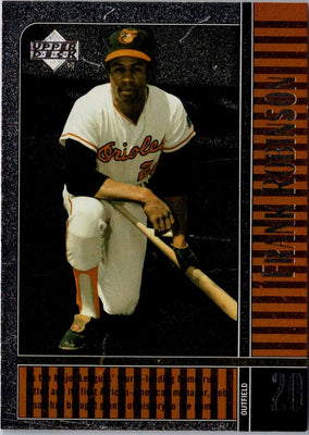 2000 Upper Deck Legends Frank Robinson #50