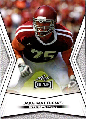2014 Leaf Draft Jake Matthews #24