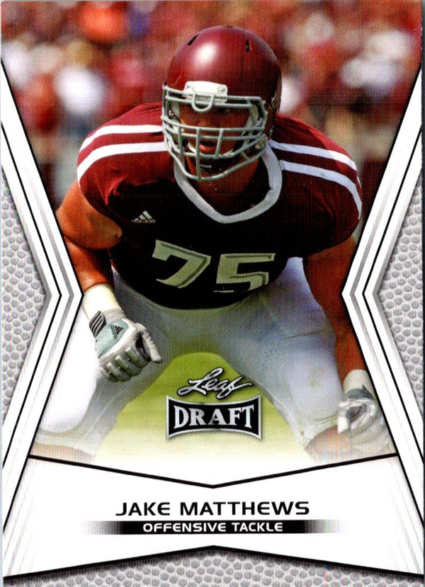 2014 Leaf Draft Jake Matthews #24