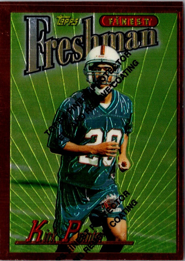 1996 Finest Kirk Pointer #329 Rookie