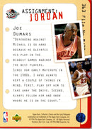1996 Collector's Choice Joe Dumars/Michael Jordan