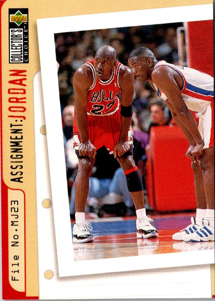 1996 Collector's Choice Joe Dumars/Michael Jordan