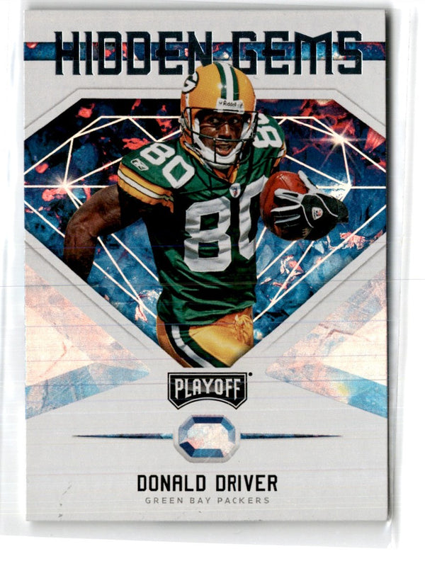 2018 Panini Playoff Hidden Gems Donald Driver #10