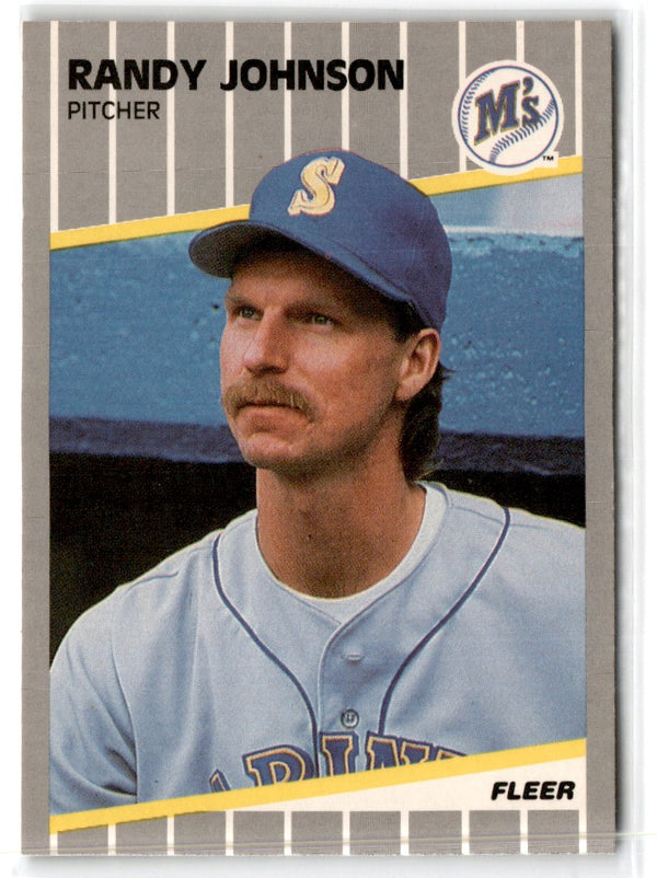 1989 Fleer Update Randy Johnson #U-59