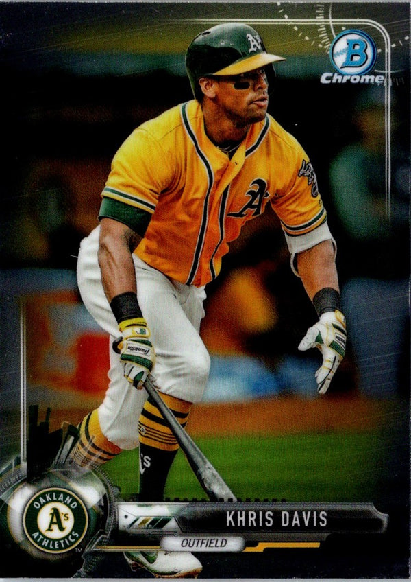 2017 Bowman Chrome Khris Davis #83