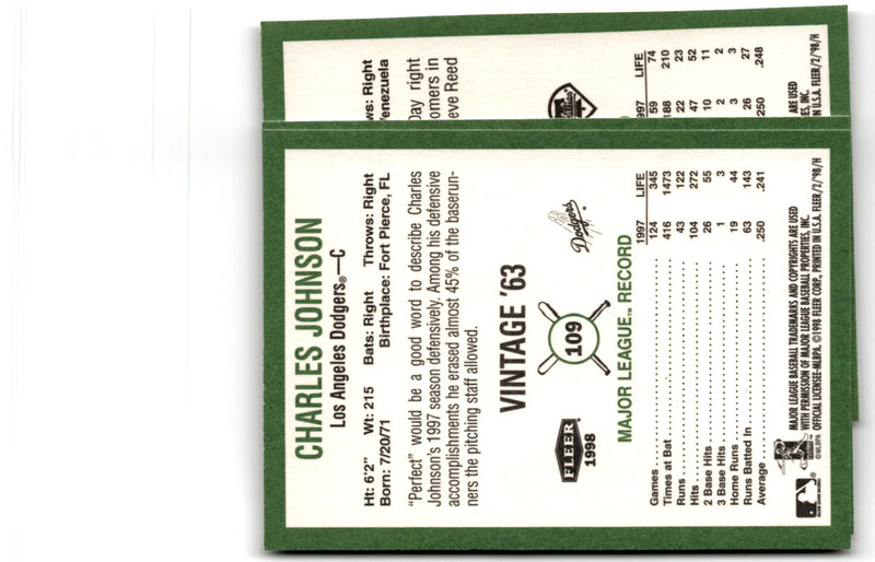 1998 Philadelphia Phillies Photocards Bobby Abreu