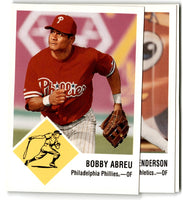1998 Philadelphia Phillies Photocards Bobby Abreu #NNO