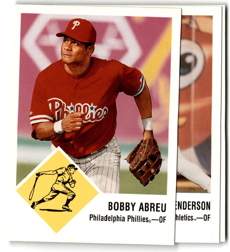 1998 Philadelphia Phillies Photocards Bobby Abreu