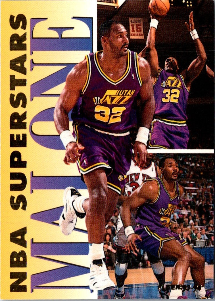 1993 Fleer NBA Superstars Karl Malone
