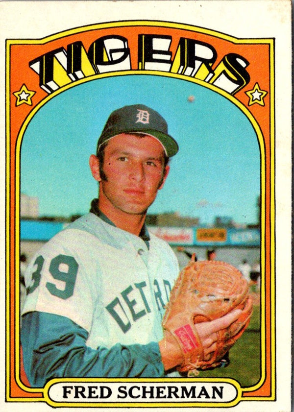 1972 Topps Fred Scherman #6