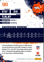 2010 Score Knowshon Moreno #90