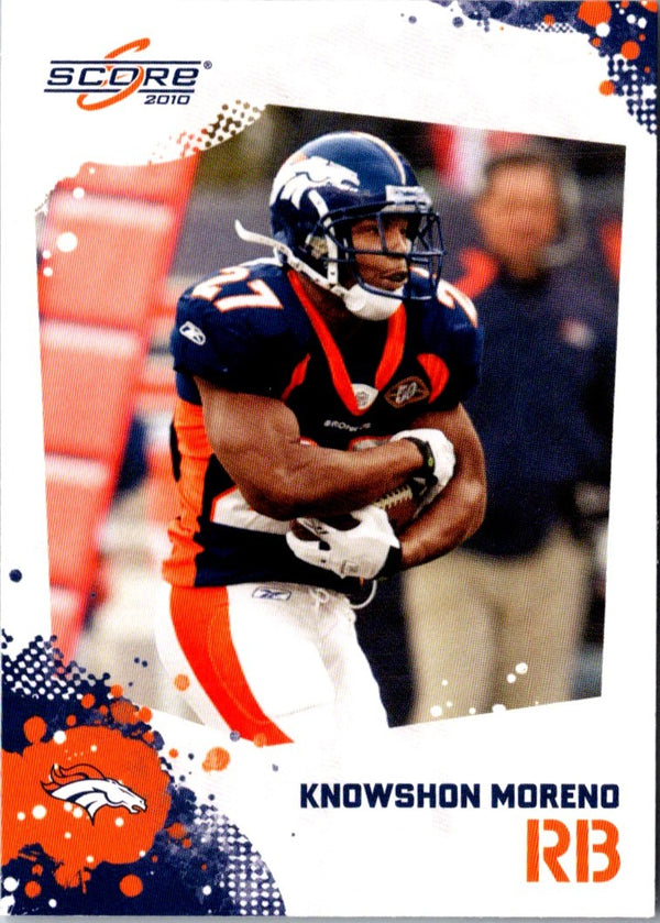 2010 Score Knowshon Moreno #90