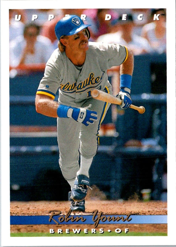 1993 Upper Deck Gold Hologram Robin Yount #587