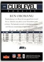 2006 Flair Showcase Ben Obomanu #178 Rookie 155/499
