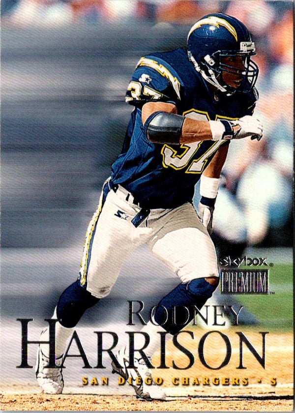 1999 SkyBox Premium Rodney Harrison #61