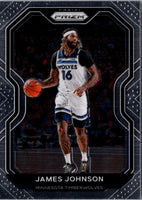 2020 Panini Prizm Blue Prizms James Johnson #247