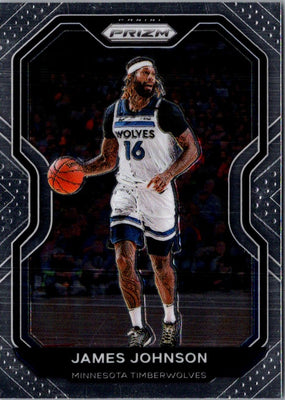 2020 Panini Prizm Blue Prizms James Johnson #247