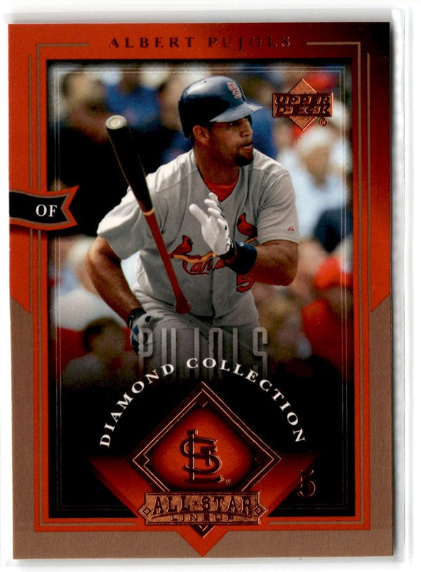 2004 Upper Deck Diamond Collection All-Star Lineup Silver Honors Albert Pujols #79