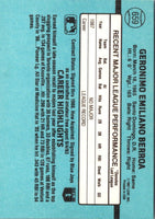 1988 Donruss Geronimo Berroa #659 Rookie
