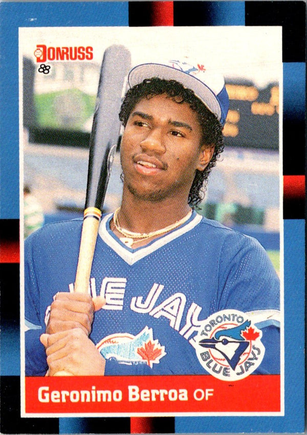 1988 Donruss Geronimo Berroa #659 Rookie