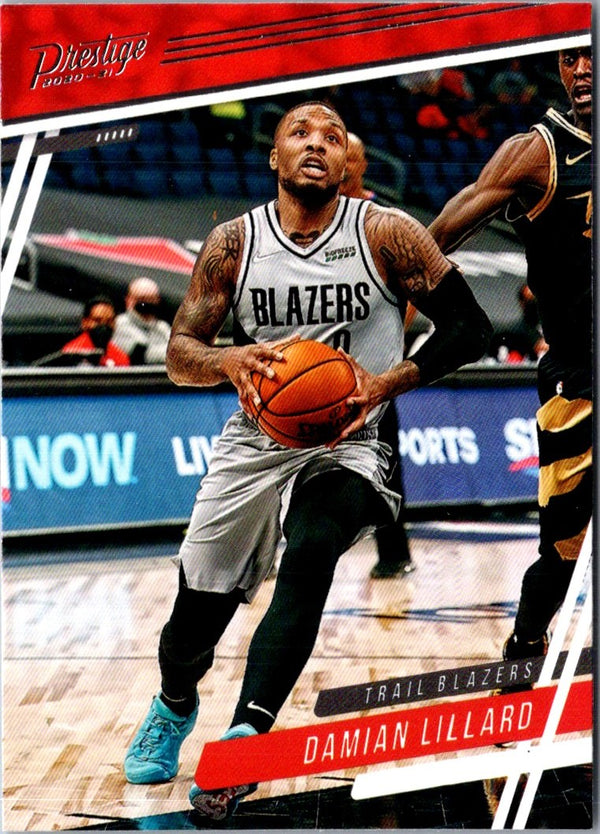 2020 Panini Chronicles Damian Lillard #65