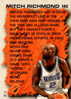 1996 Fleer European Mitch Richmond #142