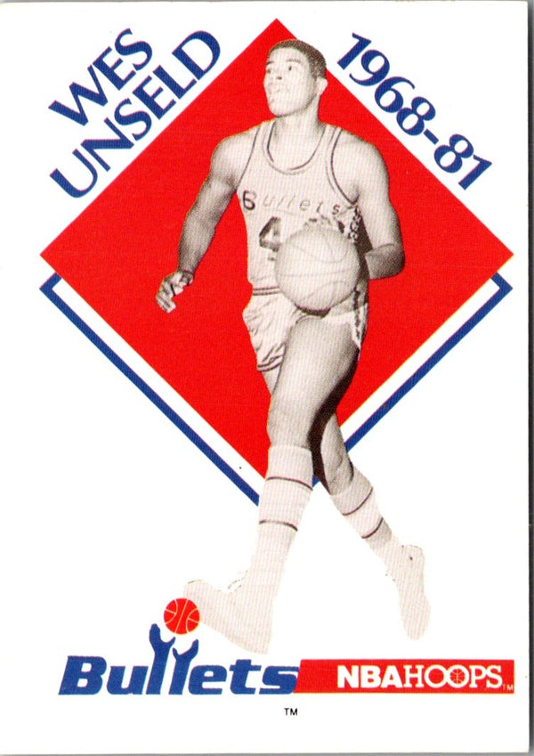 1990 Hoops Wes Unseld #344