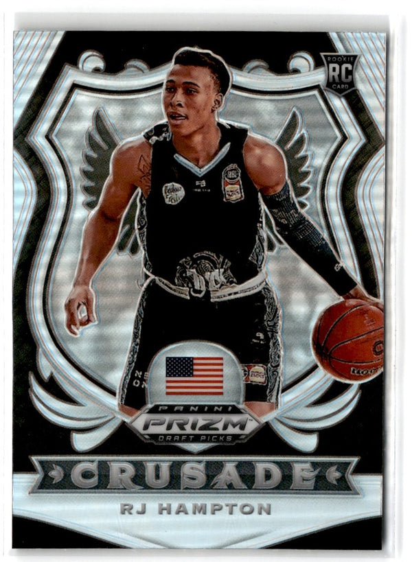 2020 Panini Prizm Draft Picks Collegiate RJ Hampton #93