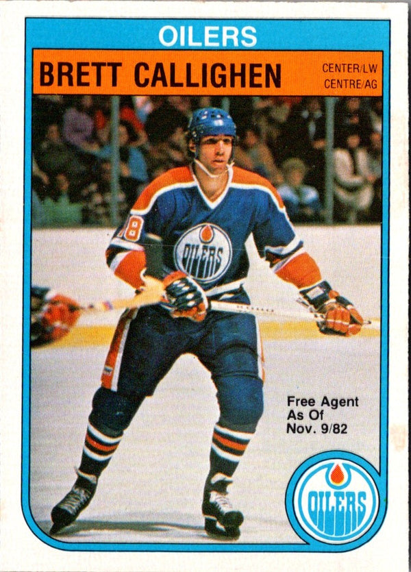 1982 O-Pee-Chee Brett Callighen #103