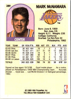 1989 Hoops Mark McNamara #289