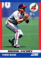 1991 Score 100 Superstars Brook Jacoby #92