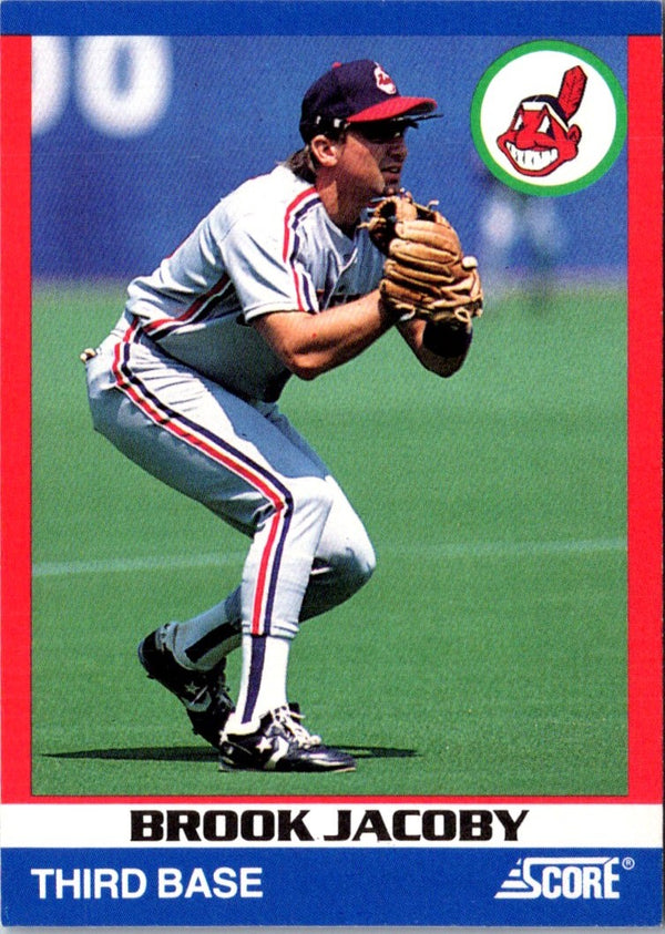 1991 Score 100 Superstars Brook Jacoby #92