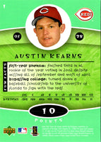 2004 Upper Deck Power Up Austin Kearns #1