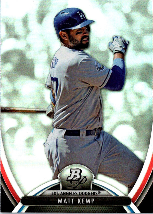 2013 Bowman Platinum Matt Kemp #20