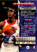 1993 Stadium Club First Day Issue Orlando Woolridge