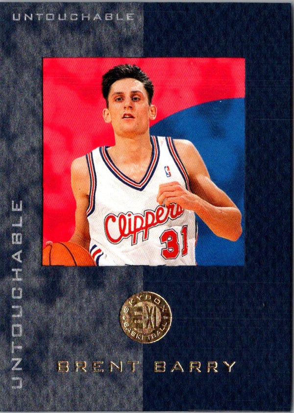 1995 SkyBox E-XL Blue Brent Barry #93